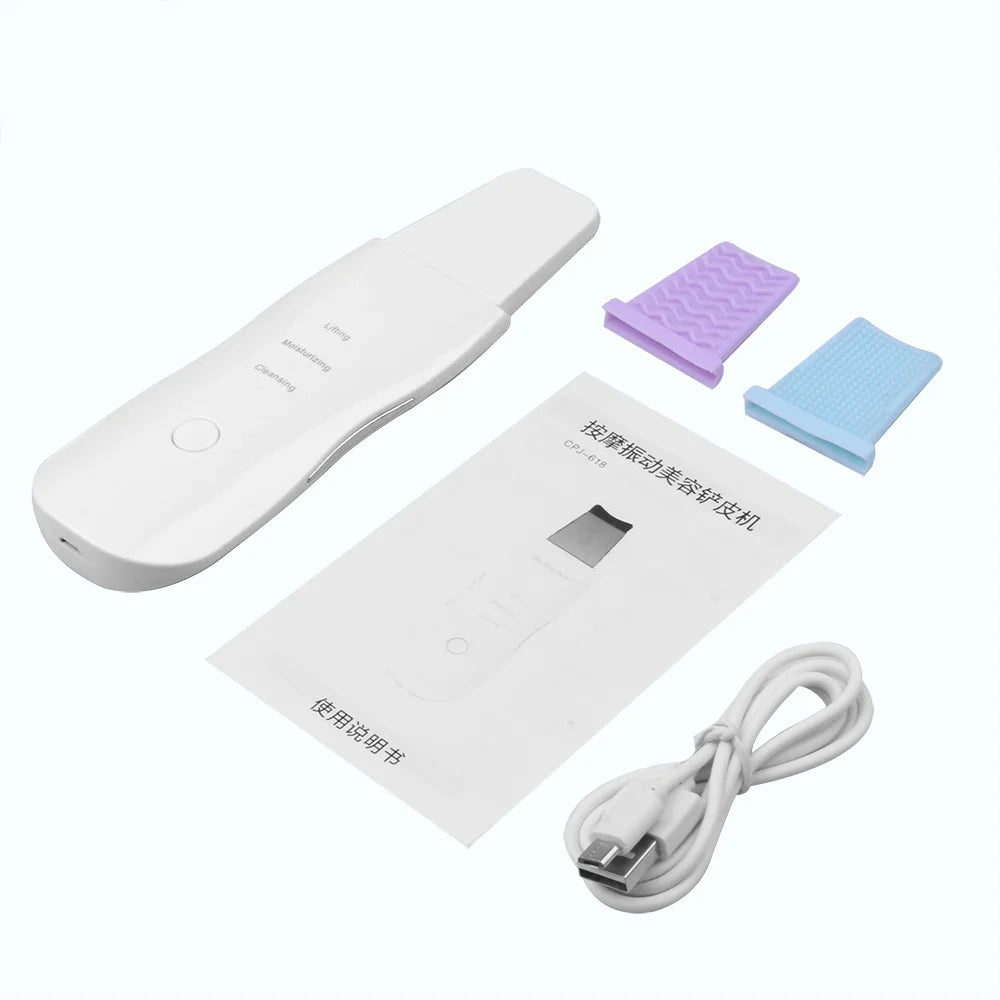 Ultrasonic Skin Scrubber Cleaner