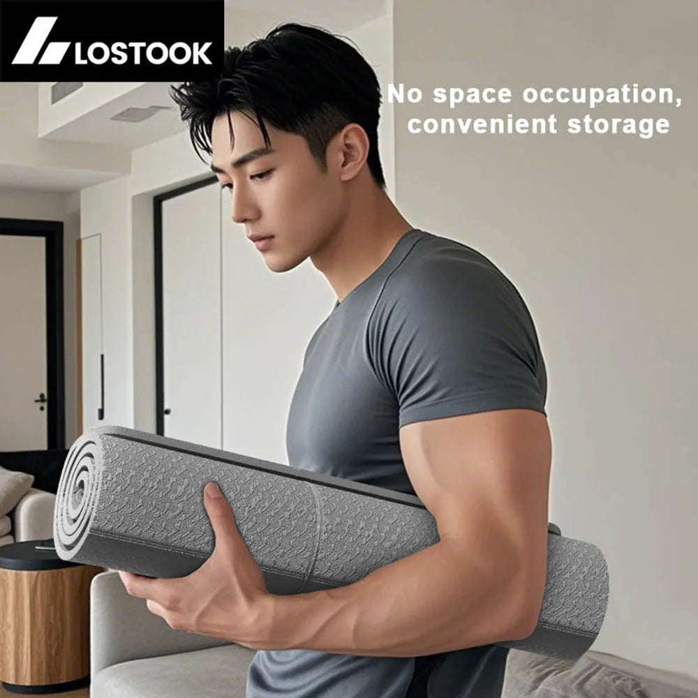 Foldable Eco-Friendly TPE Yoga Mat