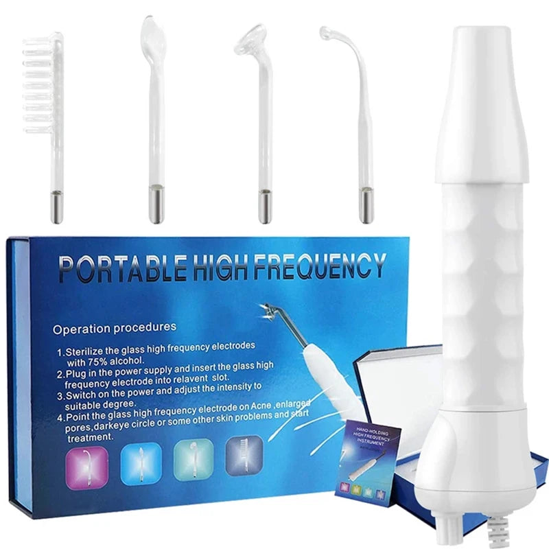 Glow Wand for Skin Therapy, D’Arsonval