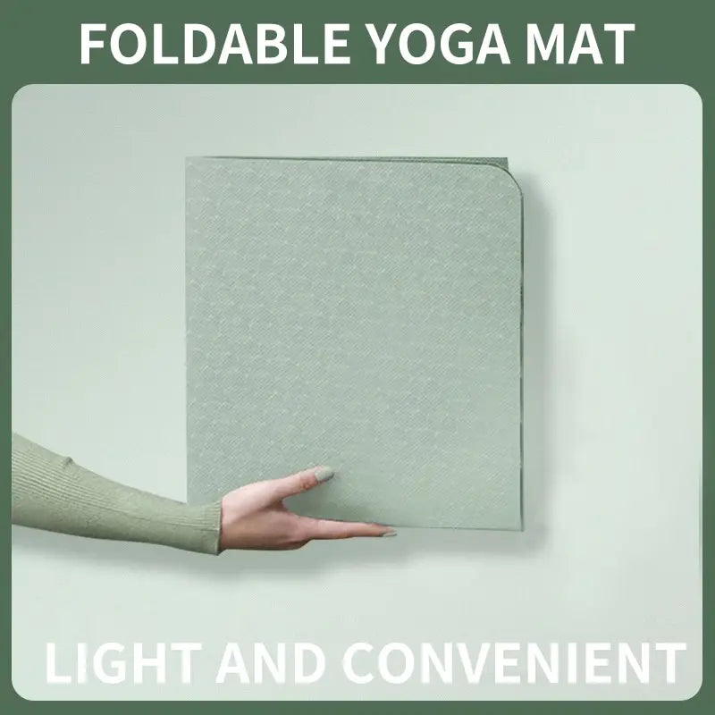 Eco-Friendly Foldable TPE Yoga Mat