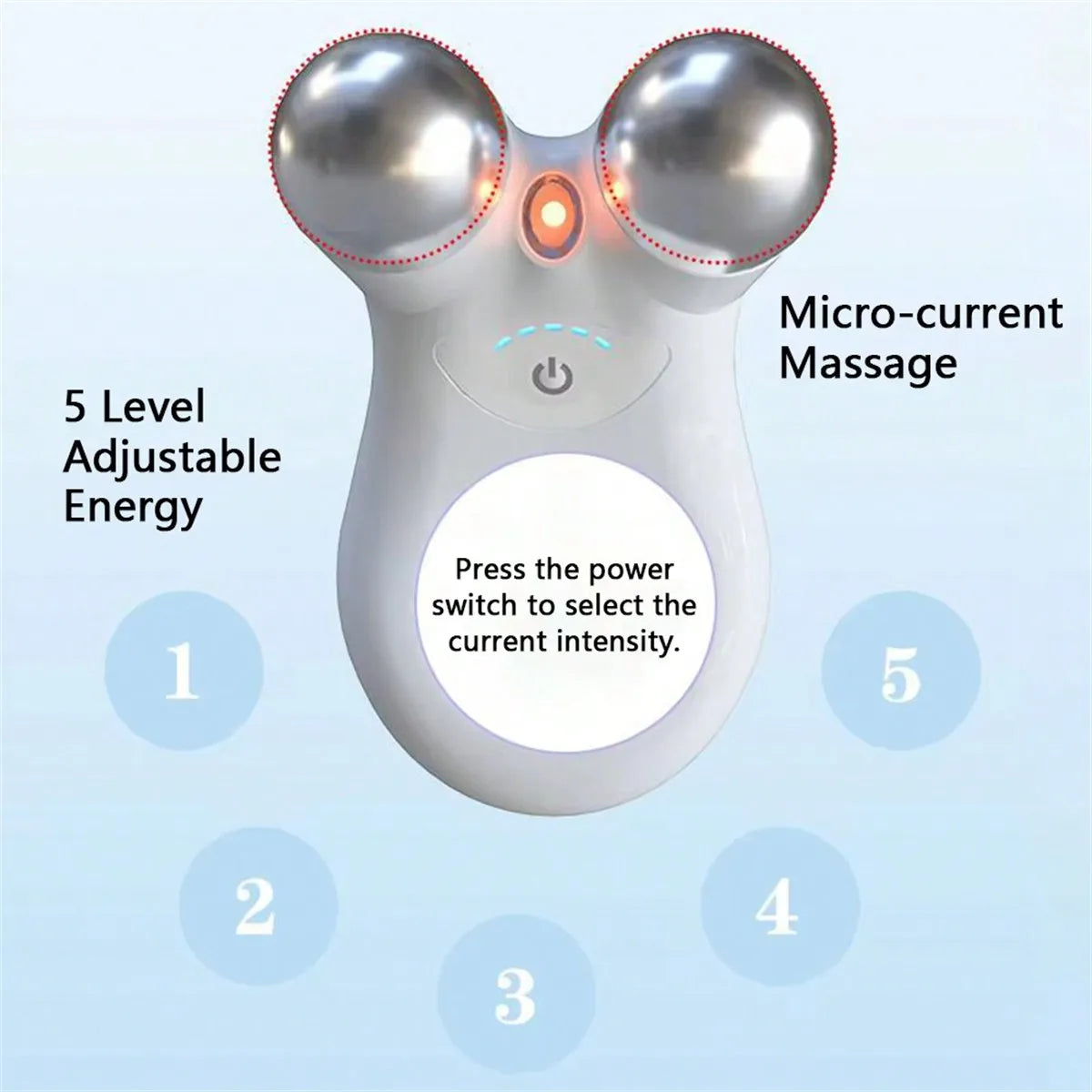 EMS Microcurrent RF Face Massager