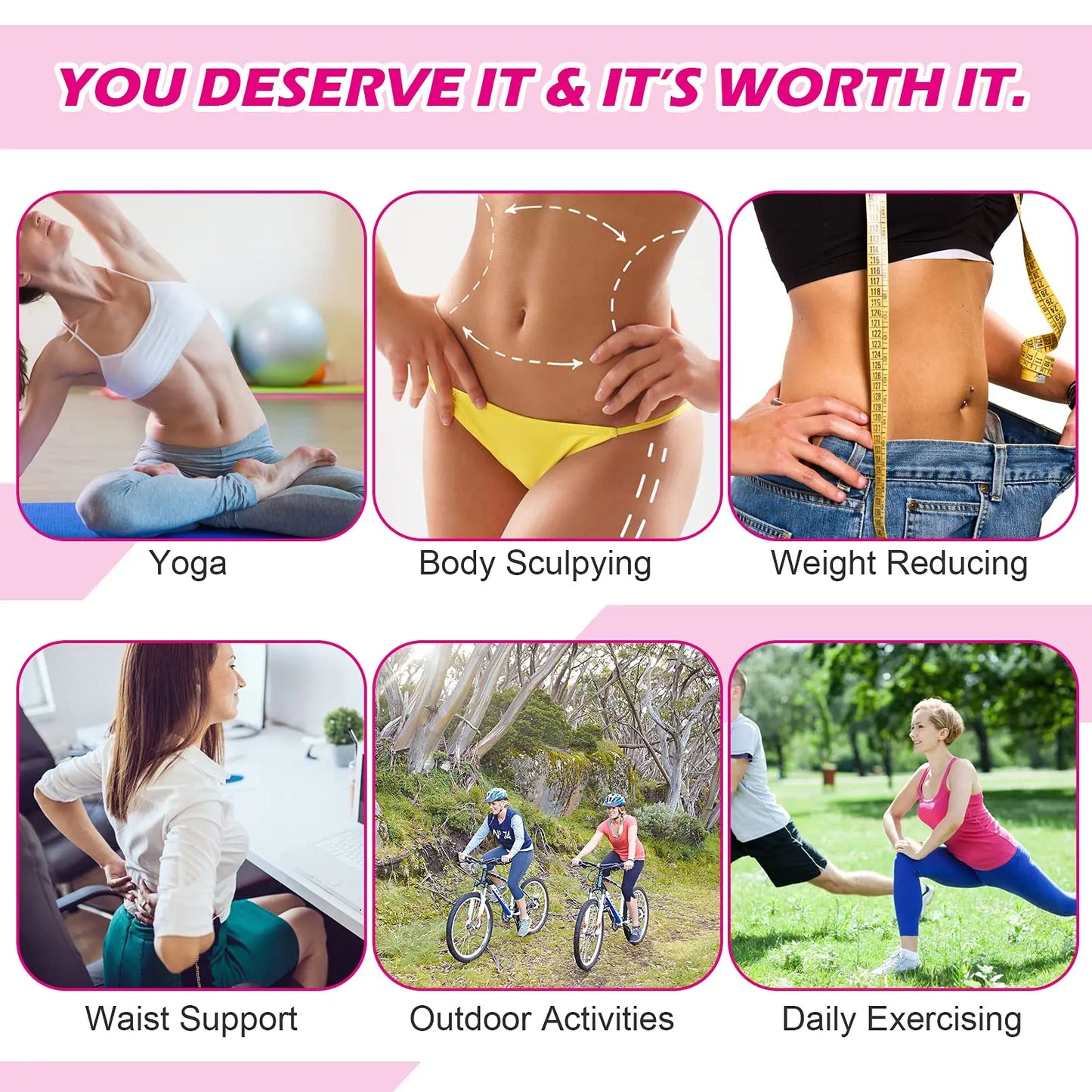 3-in-1 Waist Trainer & Thigh Trimmer