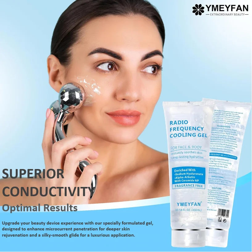 Conductive Facial Gel with Hyaluronic Acid