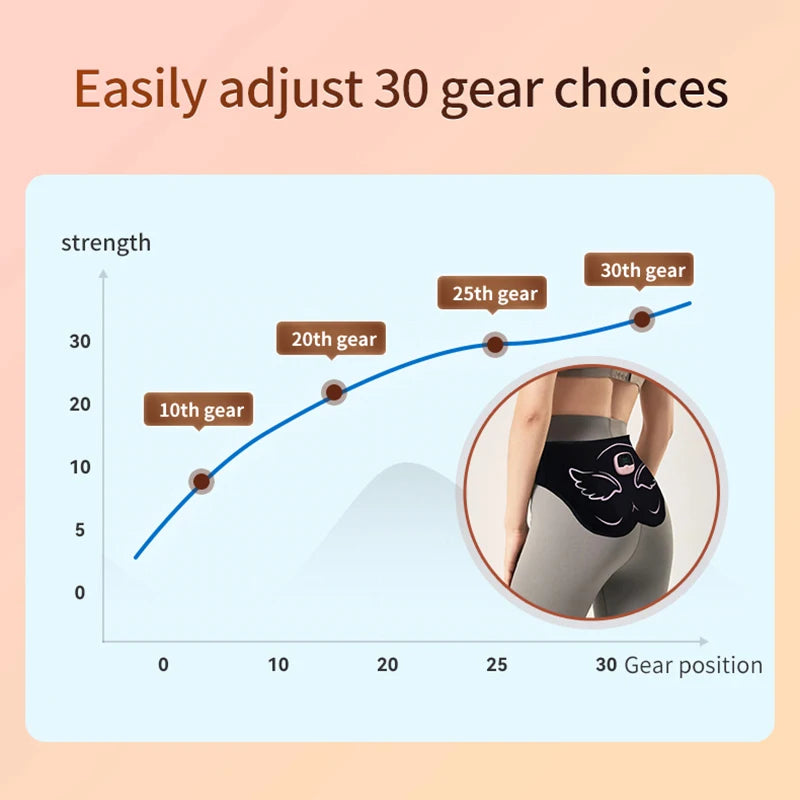 Smart EMS Hip Massager Patch