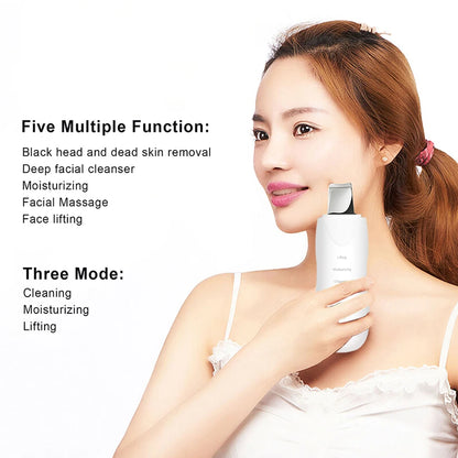 Ultrasonic Skin Scrubber Cleaner