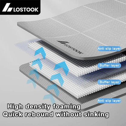 Foldable Eco-Friendly TPE Yoga Mat