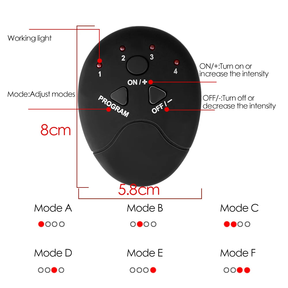 Wireless EMS Muscle Stimulator Trainer