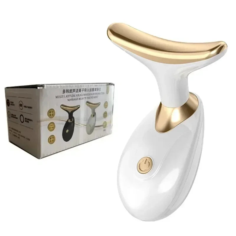 3-in-1 Microcurrent Face & Neck Massager