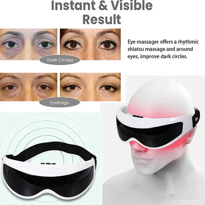 Electric Wireless Eye Massager Mask