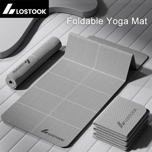 Foldable Eco-Friendly TPE Yoga Mat